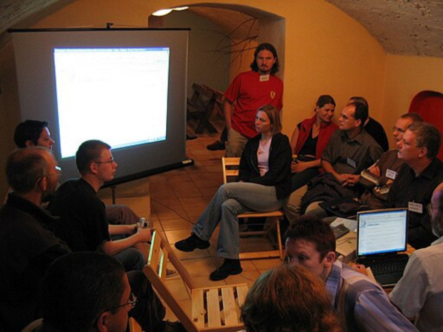 Spotkanie wikipedystów sprzed ponad 20 lat