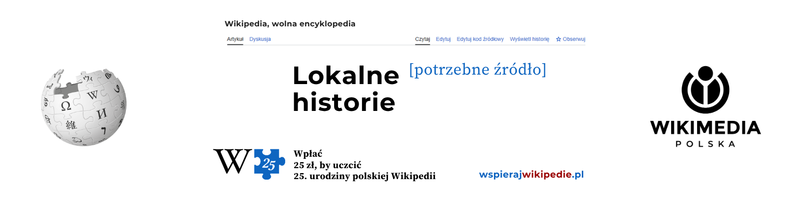 Wspieraj Wikipedię - wspierajwikipedie.pl
